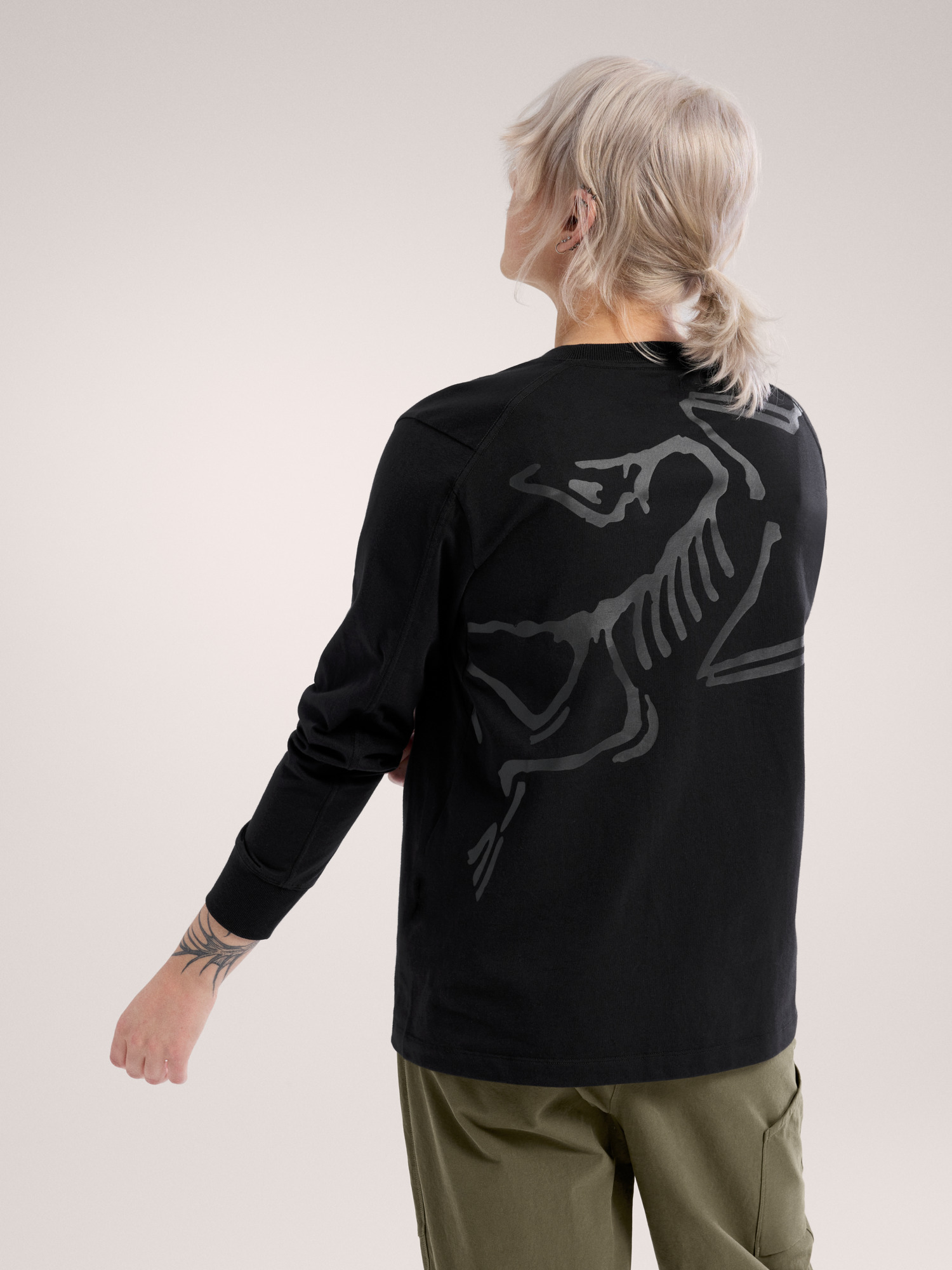 Kragg Cotton Bird Crew Neck Shirt LS - 5