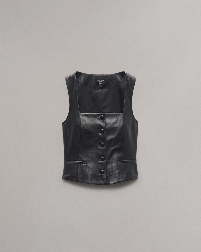 Mariana Leather Vest 1