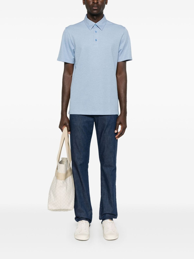 Brioni piqué polo shirt outlook