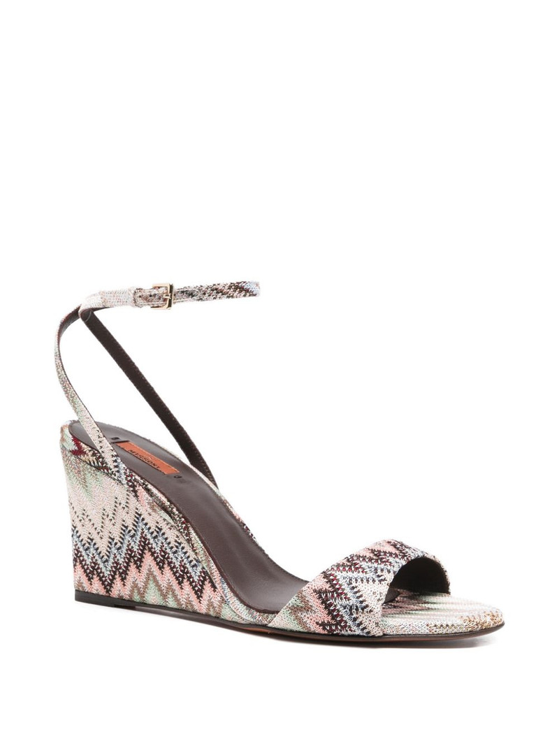 Missoni ankle-strap sandals outlook