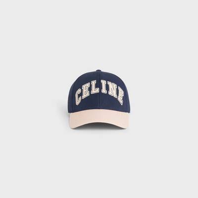 CELINE Celine college BASEBALL CAP in cotton outlook