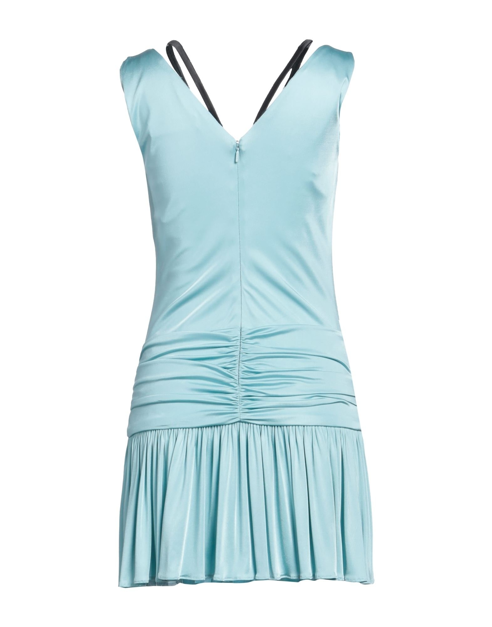 Sky blue Women's Short Dress - 2