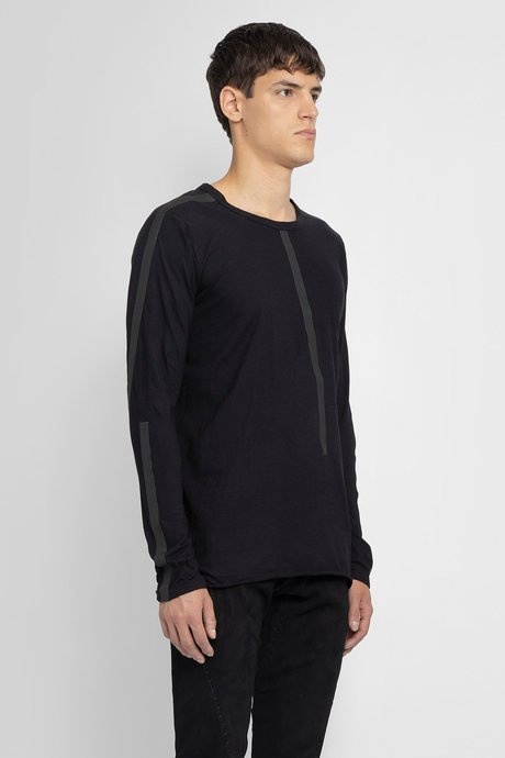 Isaac sellam men's black bias jersey long sleeve t - 2