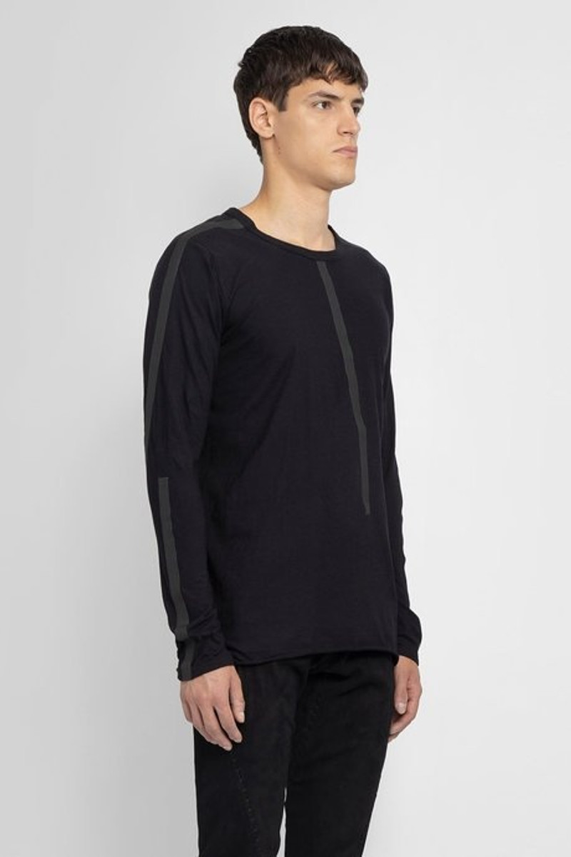 Isaac Sellam Isaac sellam men's black bias jersey long sleeve t outlook