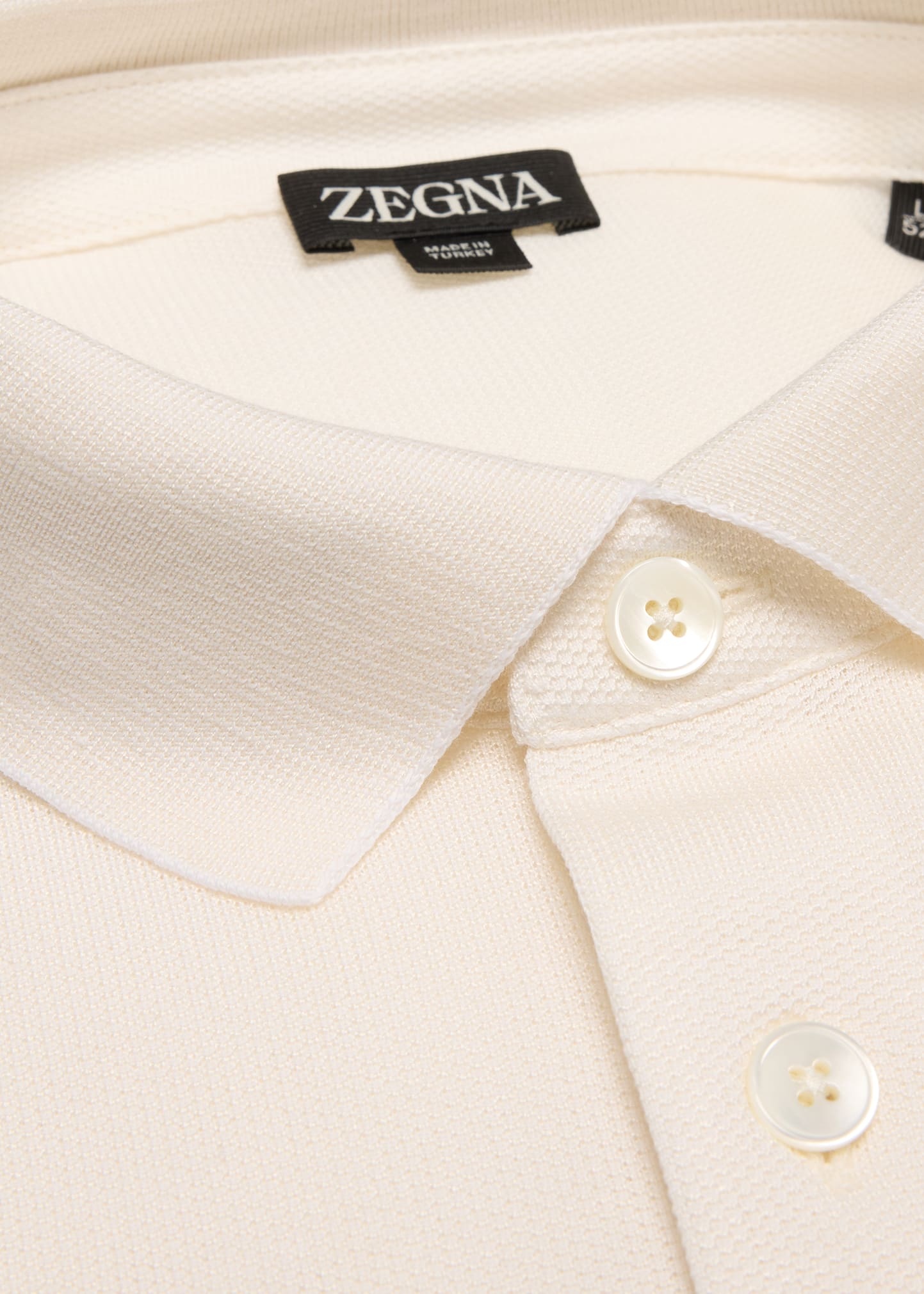 Men's Cotton and Silk Polo Shirt - 2