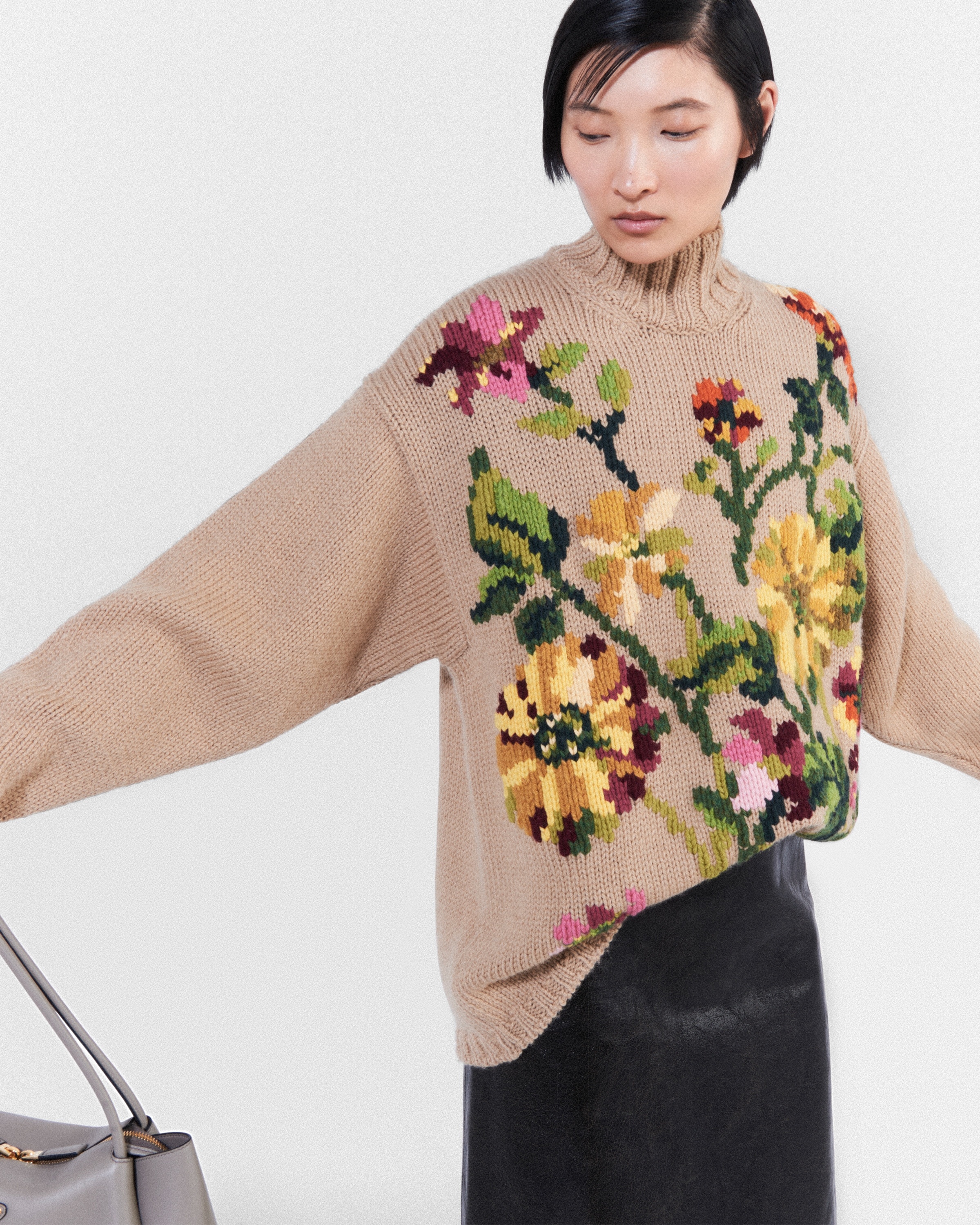 Oversized wool turtleneck - 4