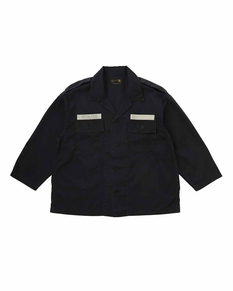 CANAAN SHIRT L/S NAVY - 1