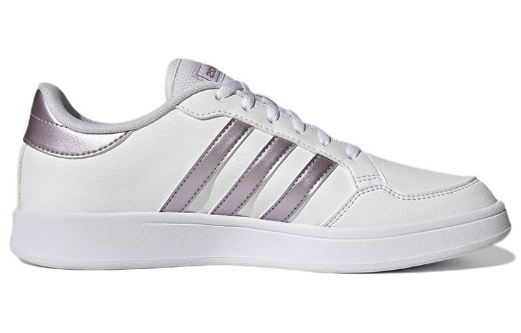 (WMNS) adidas Breaknet Tennis Shoes 'White Matte Purple Metallic' GX4323 - 2