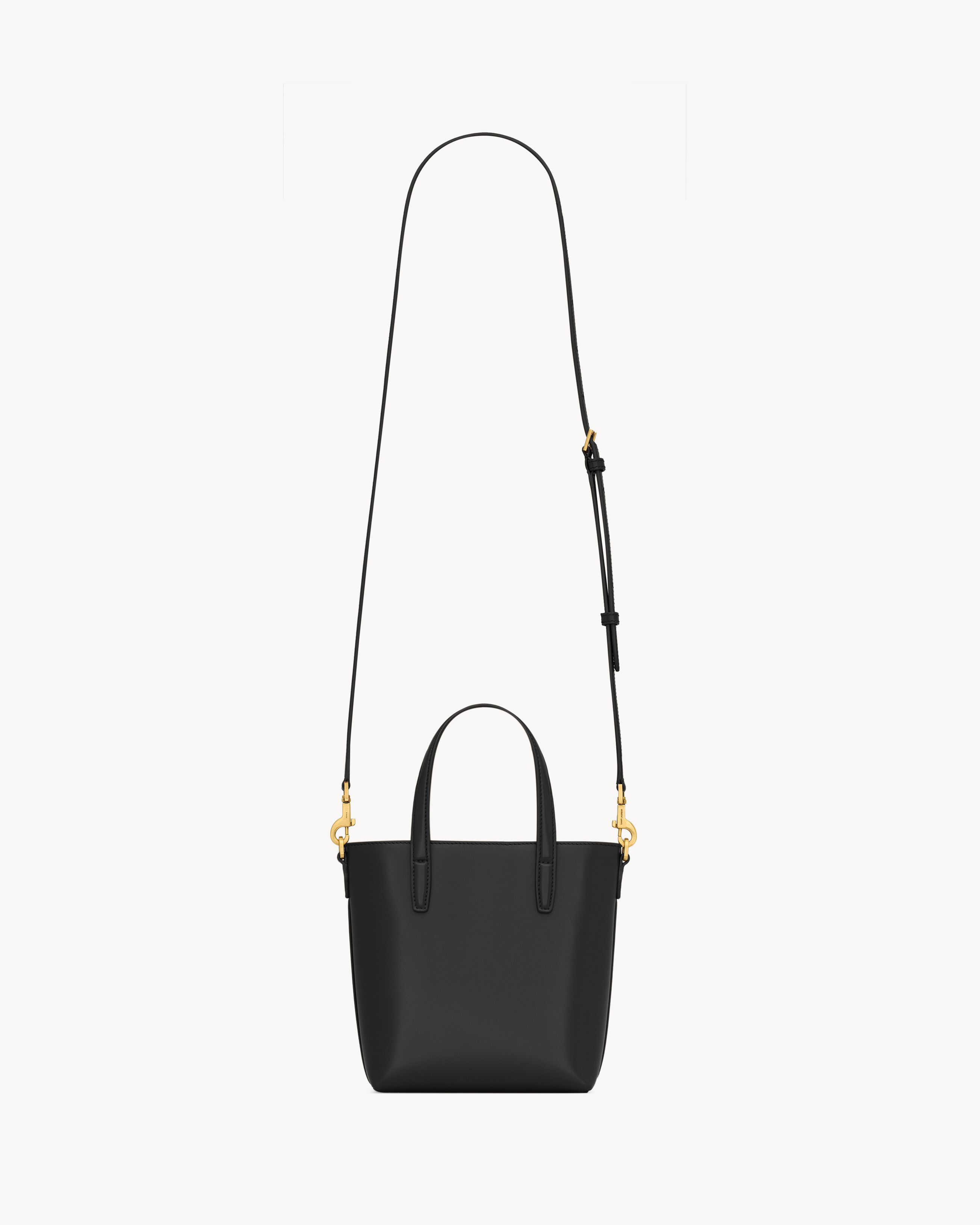 MINI TOY SHOPPING SAINT LAURENT IN BOX LEATHER - 3