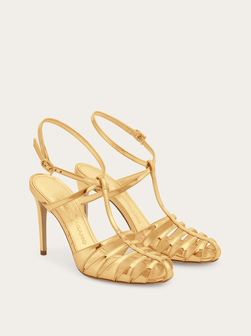 Cage stiletto sandal 2