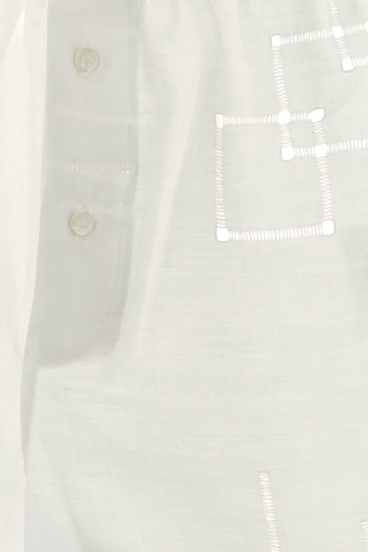 White cotton shorts - 3