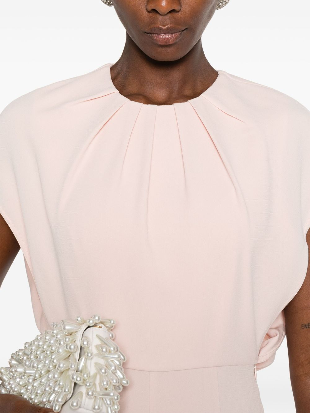belted midi dress - 5