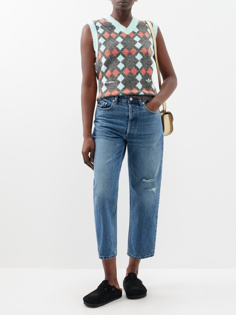 A.P.C. X JW Anderson Ulysse cropped jeans outlook