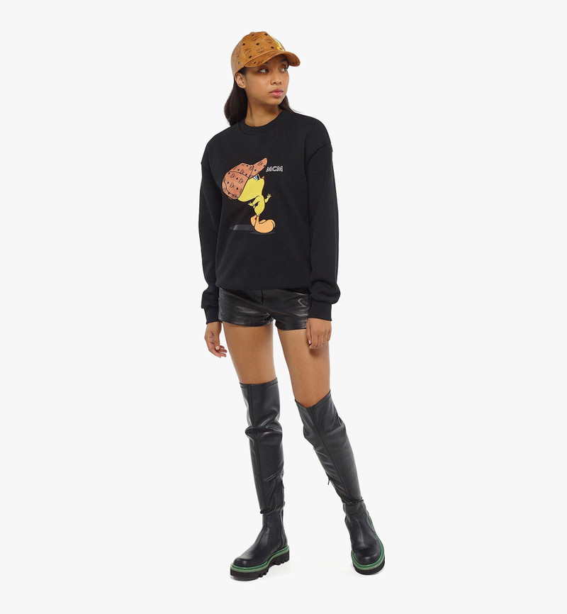 Women’s Looney Tunes x MCM  Sweatshirt in Organic Cotton 5