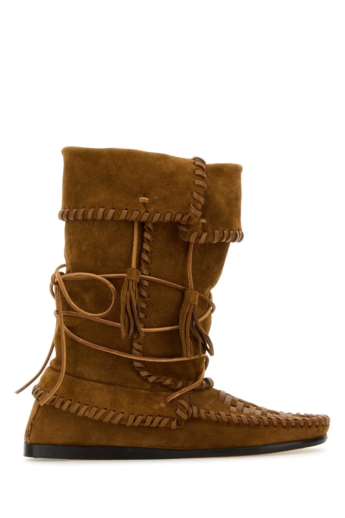 Isabel Marant Women Caramel Suede Winki Boots - 1