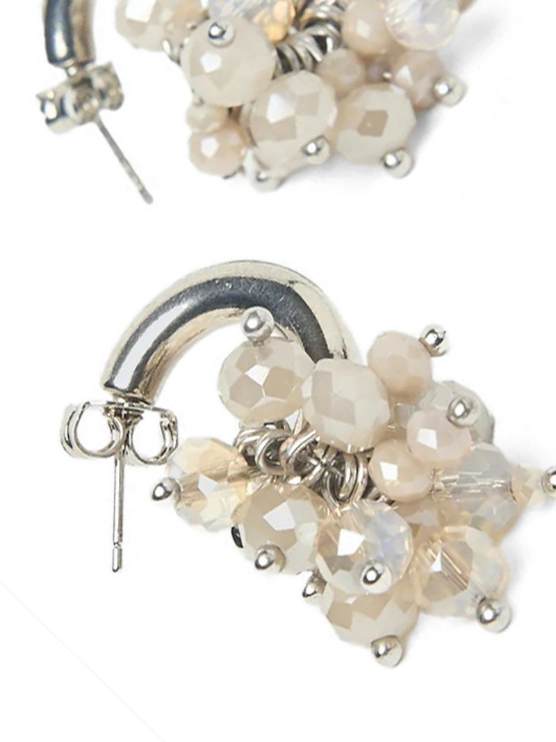 PESERICO bead hoop earrings outlook