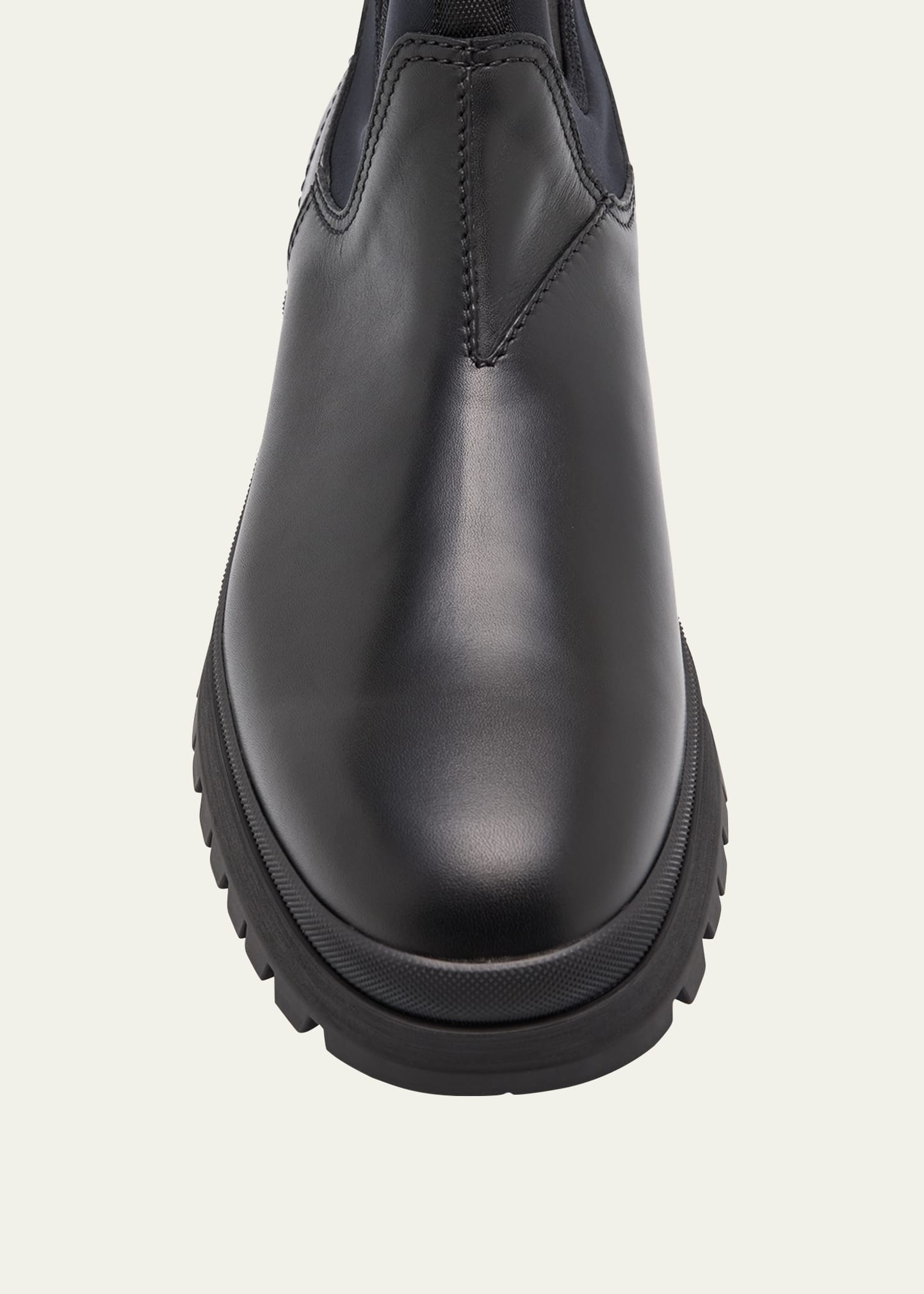 Men's Brixxen Leather and Neoprene Chelsea Boots - 3