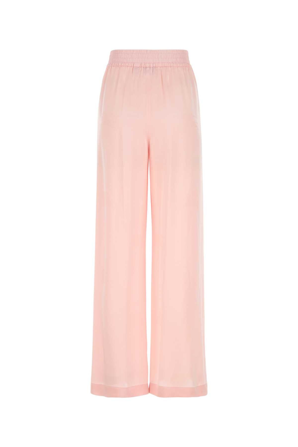 Burberry Women Pastel Pink Satin Pyjama Pant - 2