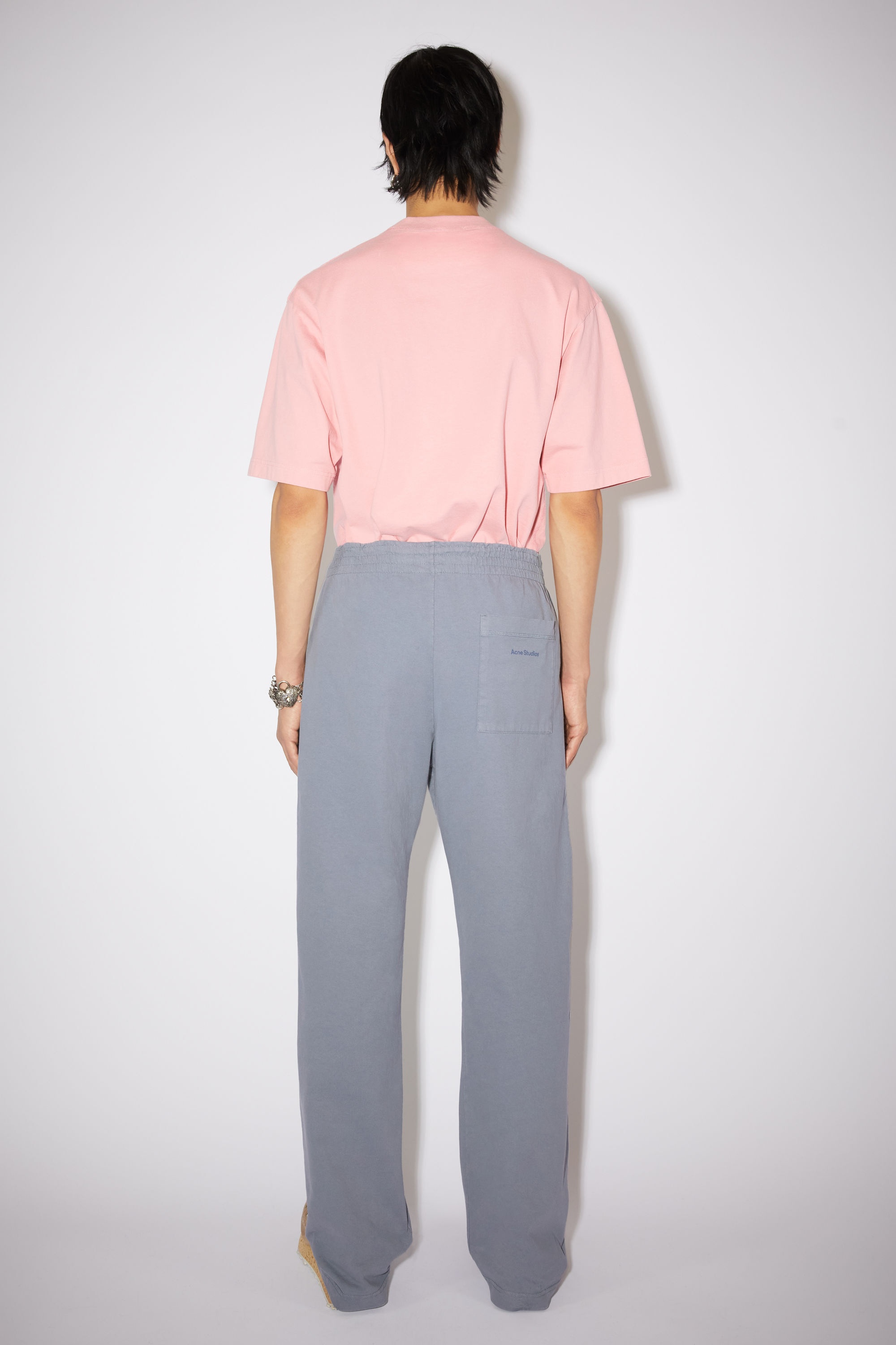 Cotton sweatpants - Steel grey - 3