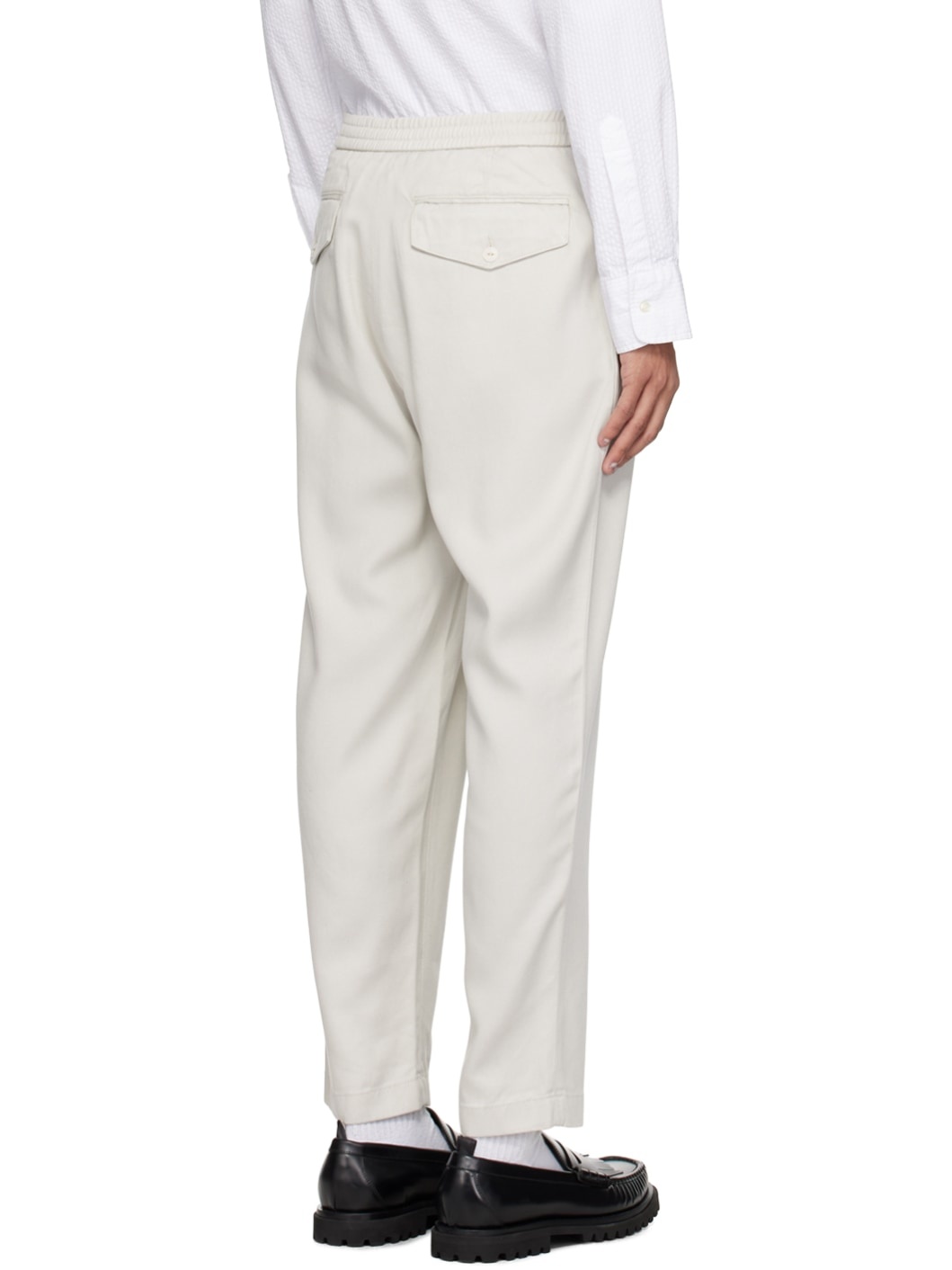 Gray Paolo Trousers - 3