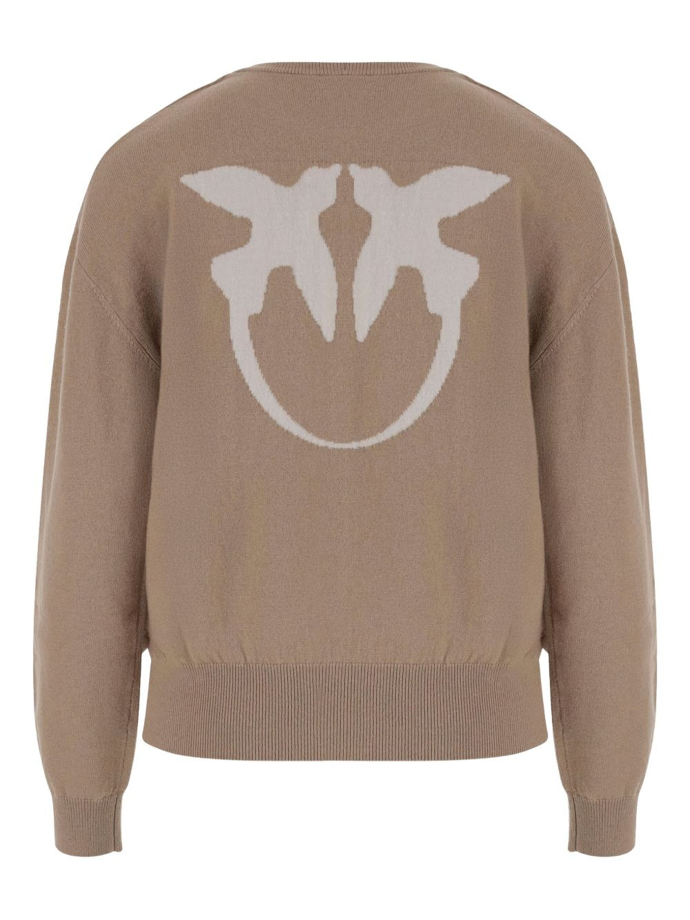 Love Birds-logo crew-neck sweater - 2