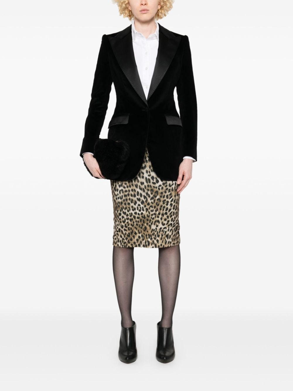 Turlington velvet blazer - 2