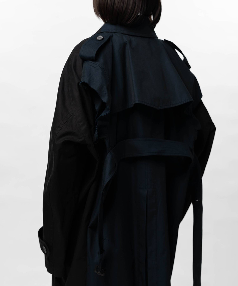 Vest Combined Balmacaan Coat 9
