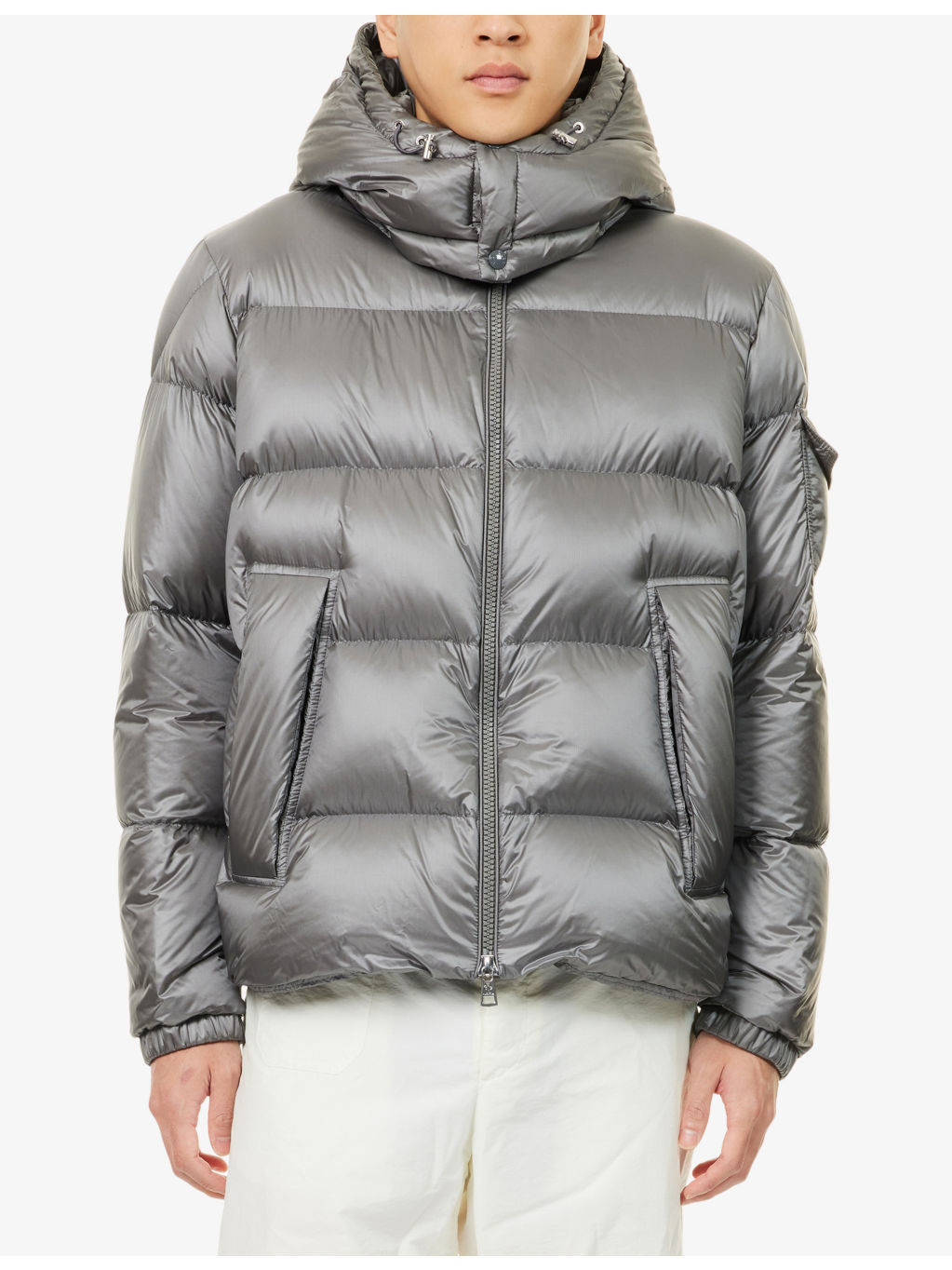 Couyere Logo-patch Padded Down Jacket - 3