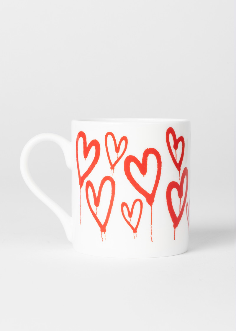 Paul Smith 'Graffiti Heart' Bone China Mug outlook
