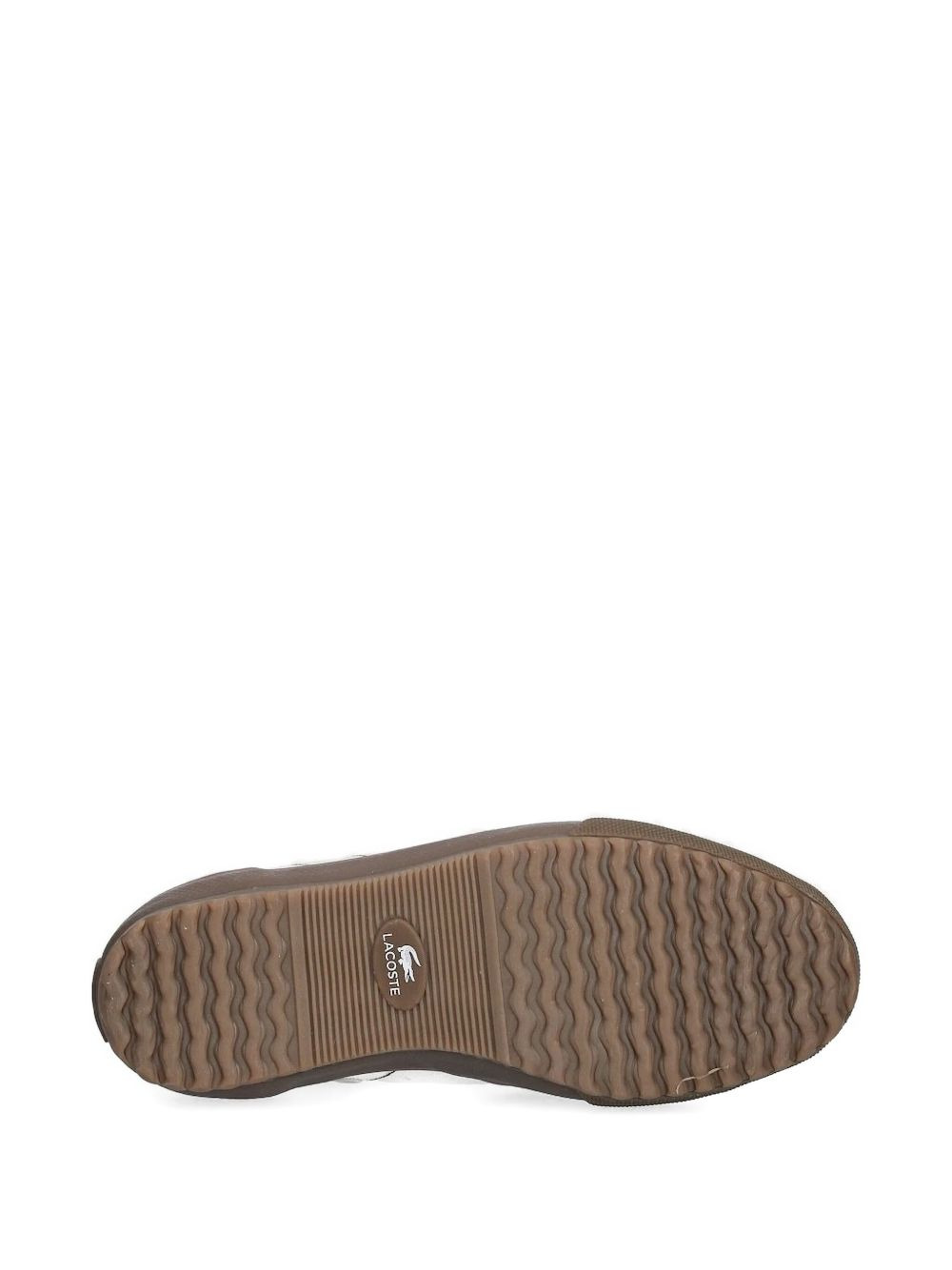 tonal-stitching detail sneakers - 4