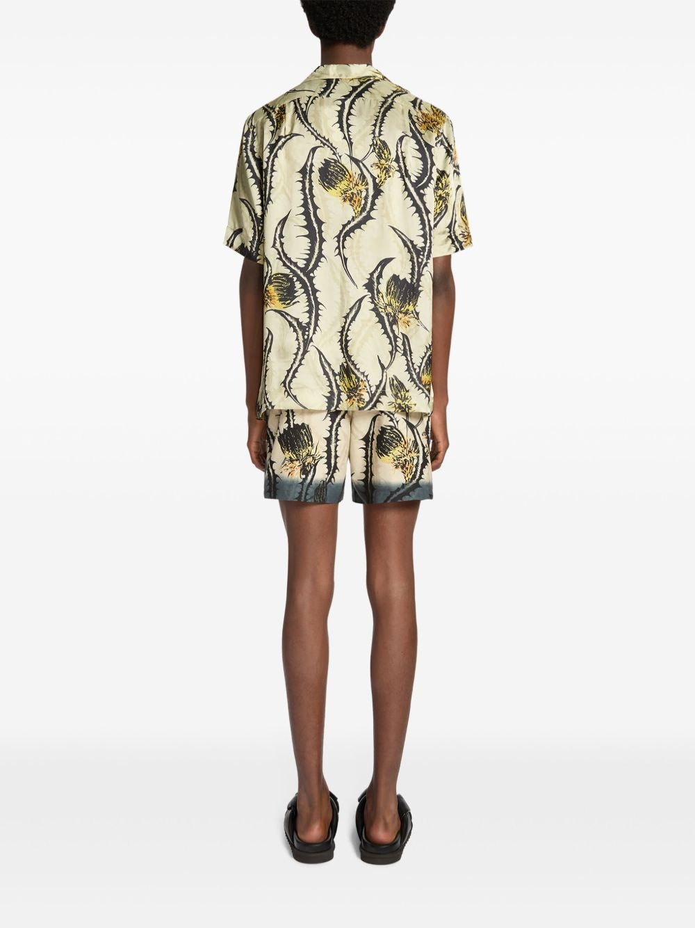 printed swim shorts - 4