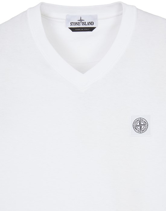 23857 COTTON JERSEY_GARMENT DYED 'FISSATO' TREATMENT WHITE - 4