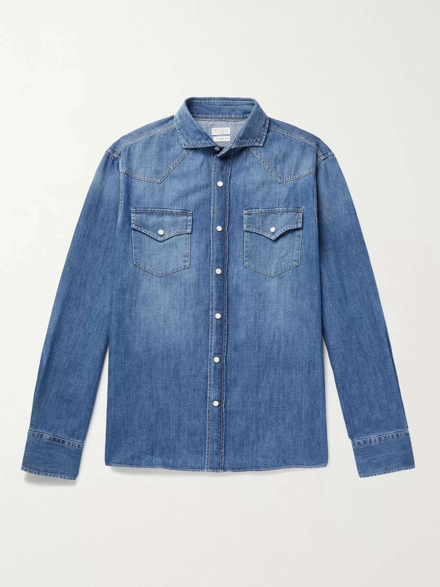 Denim Western Shirt - 6