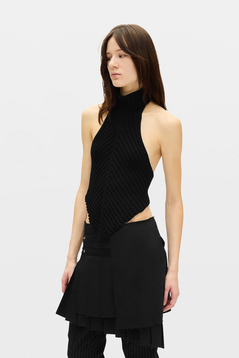 Ann Demeulemeester Almida Diagonal Handkerchief Top outlook