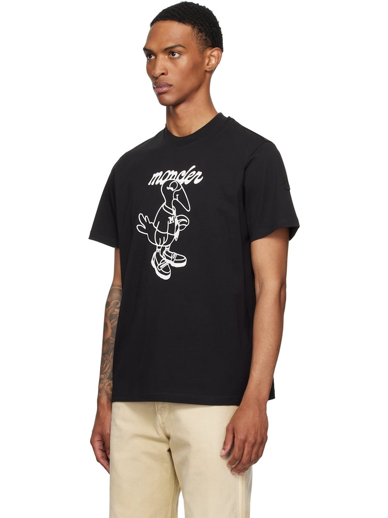 Moncler Black Archivio Creativo T-shirt outlook