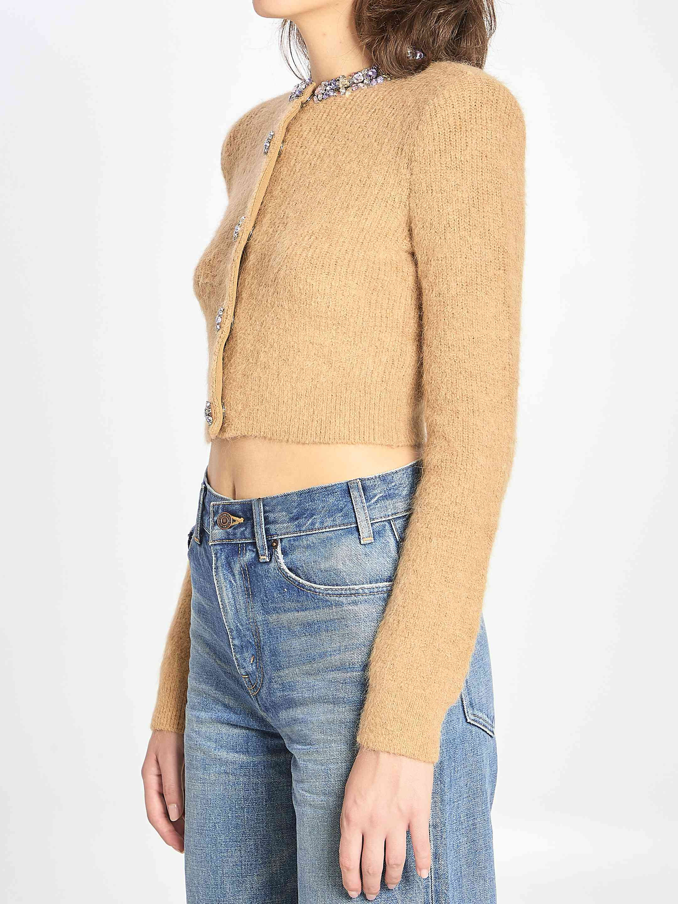 Self Portrait Women Embellished Trim Cardigan - 2