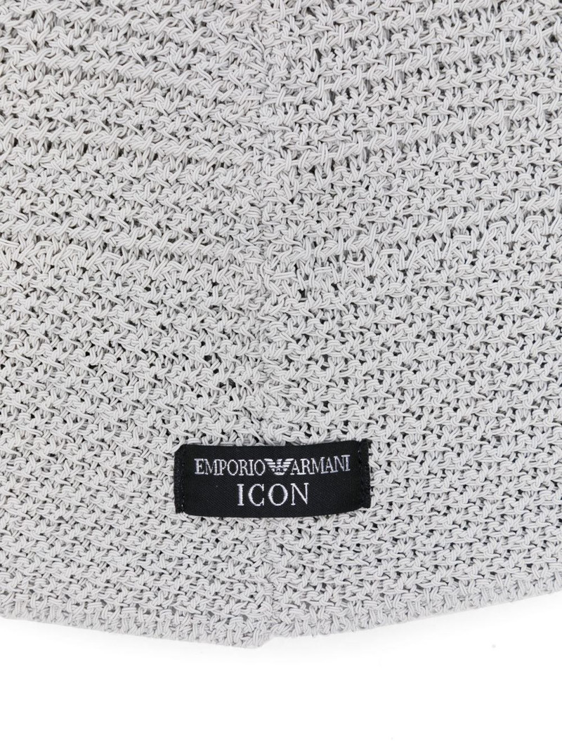 EMPORIO ARMANI Cotton blend beanie outlook