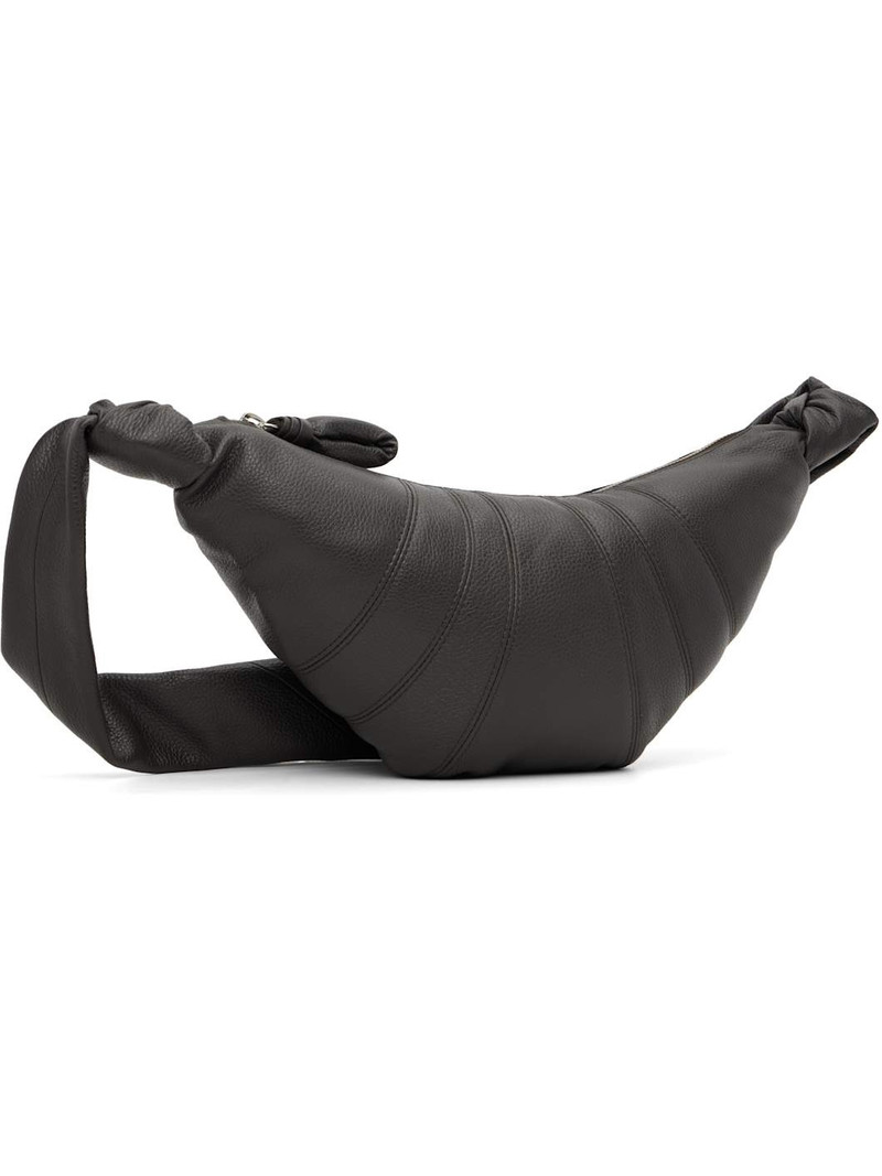 Lemaire Brown Small Croissant Bag outlook