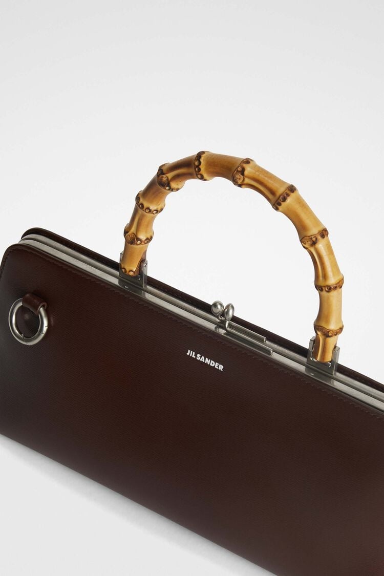 Jil Sander Goji Bamboo ミニ ショルダー バッグ レザー 関税込 楽天市場】JIL SANDER ジルサンダー ハンドバッグ Goji Bamboo