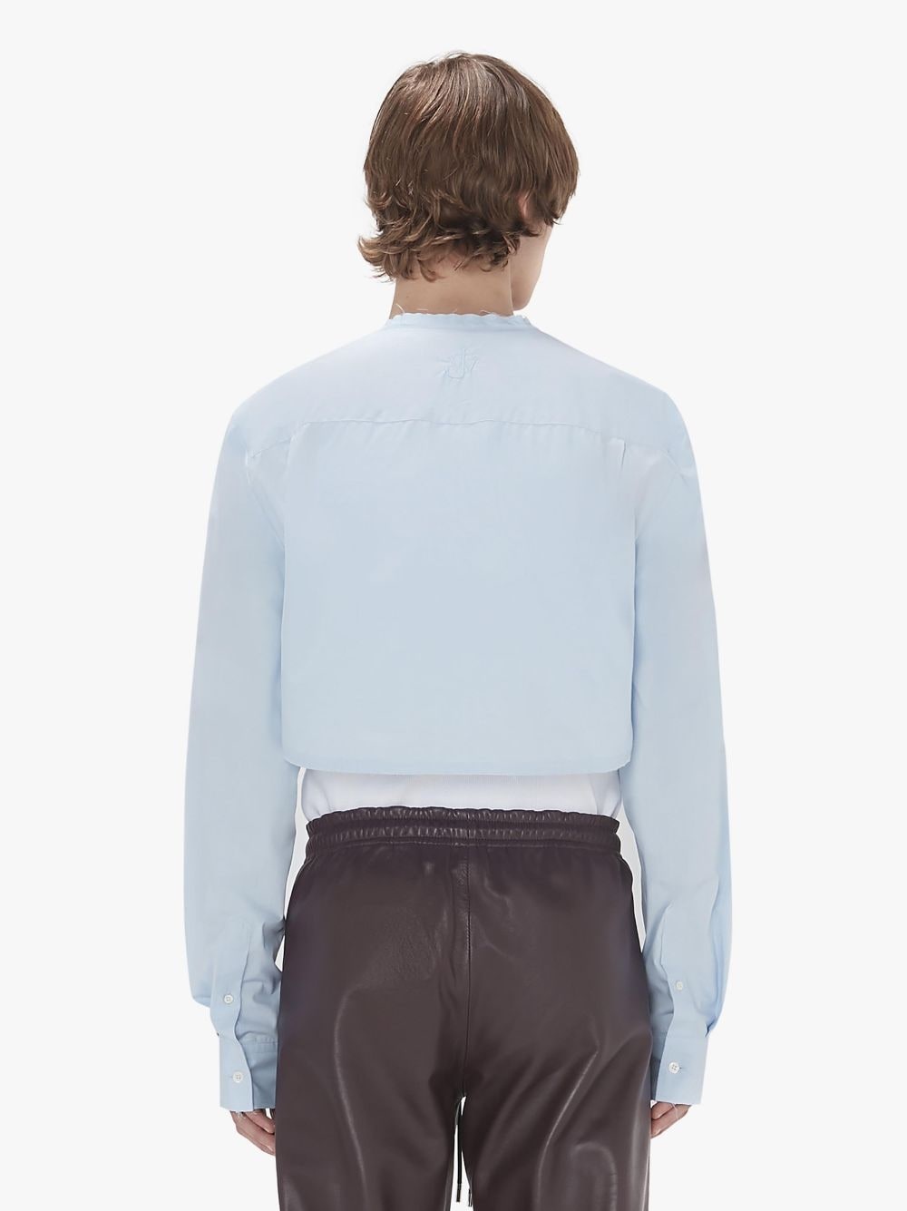 RAW EDGE CROPPED SHIRT - 3