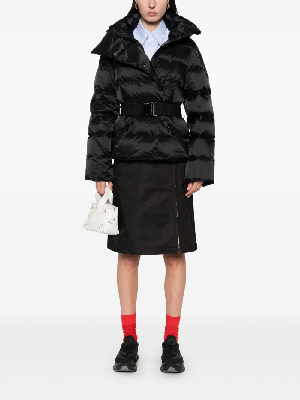 zipped midi skirt - 2