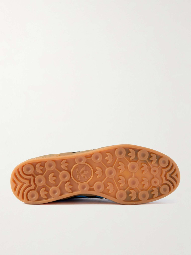 Gazelle Indoor Leather-Trimmed Suede Sneakers 3