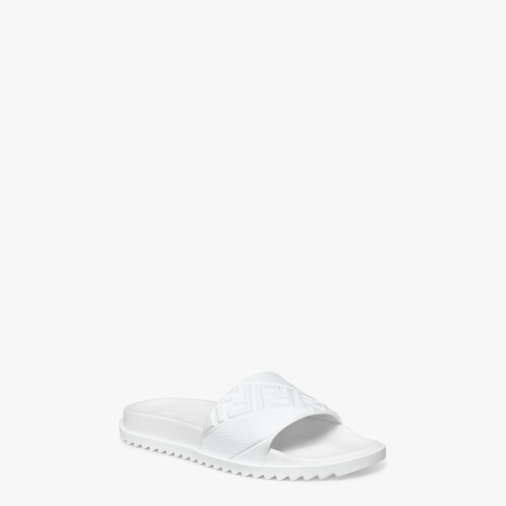 White rubber footbed - 2