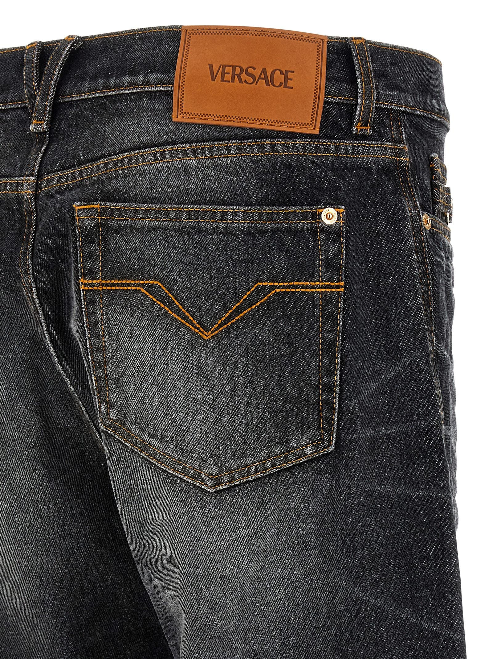 Medusa Biggie Jeans Black - 4