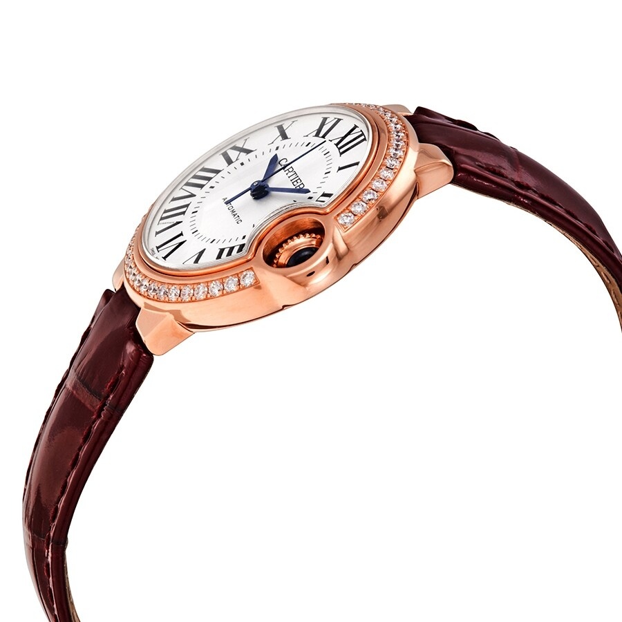 Cartier Ballon Bleu Automatic 18kt Rose Gold Diamond Ladies Watch WJBB0033 - 2