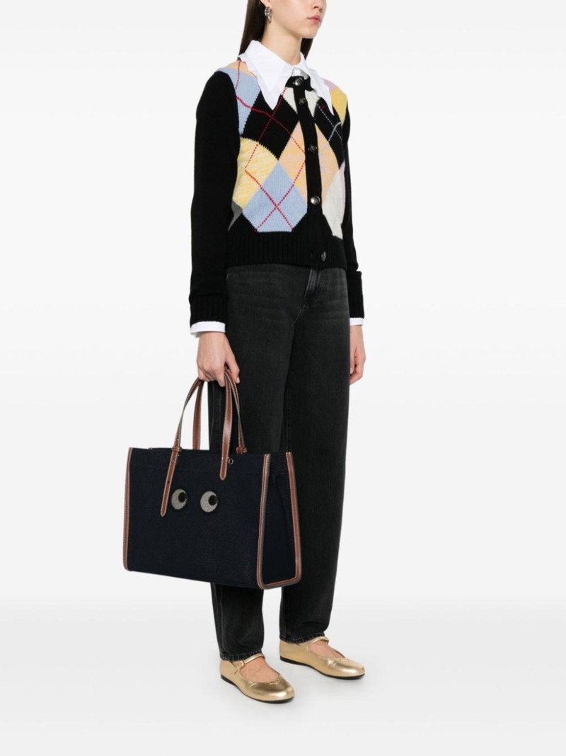 Anya Hindmarch E/W Eyes tote bag outlook