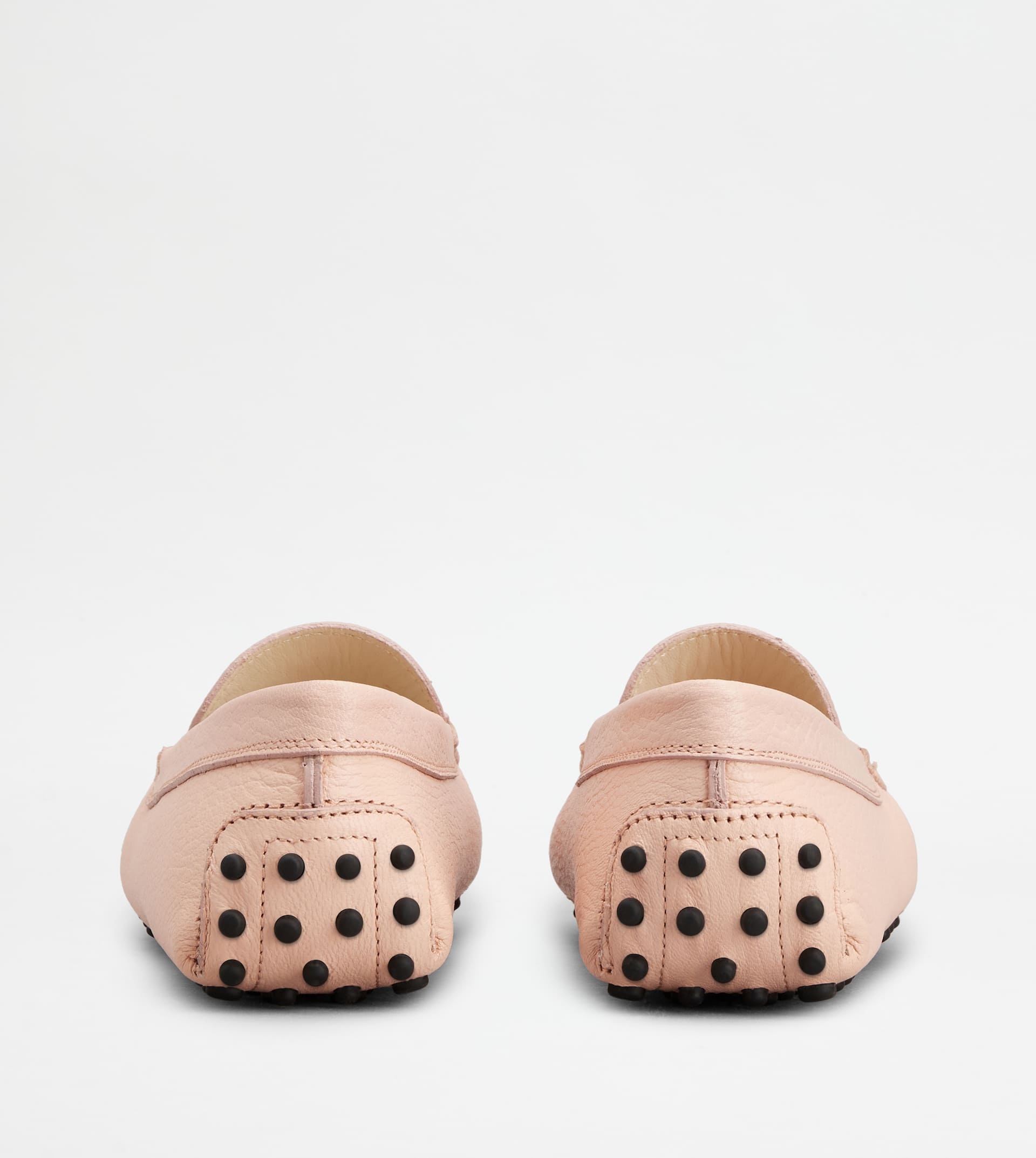 TOD'S GOMMINO DRIVING SHOES IN LEATHER - PINK - 2