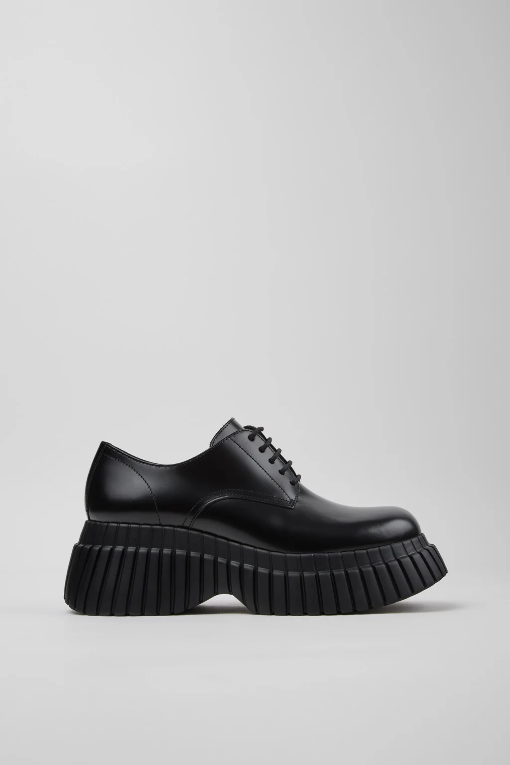 Pix BCN Black Leather Shoes for Women. - 1