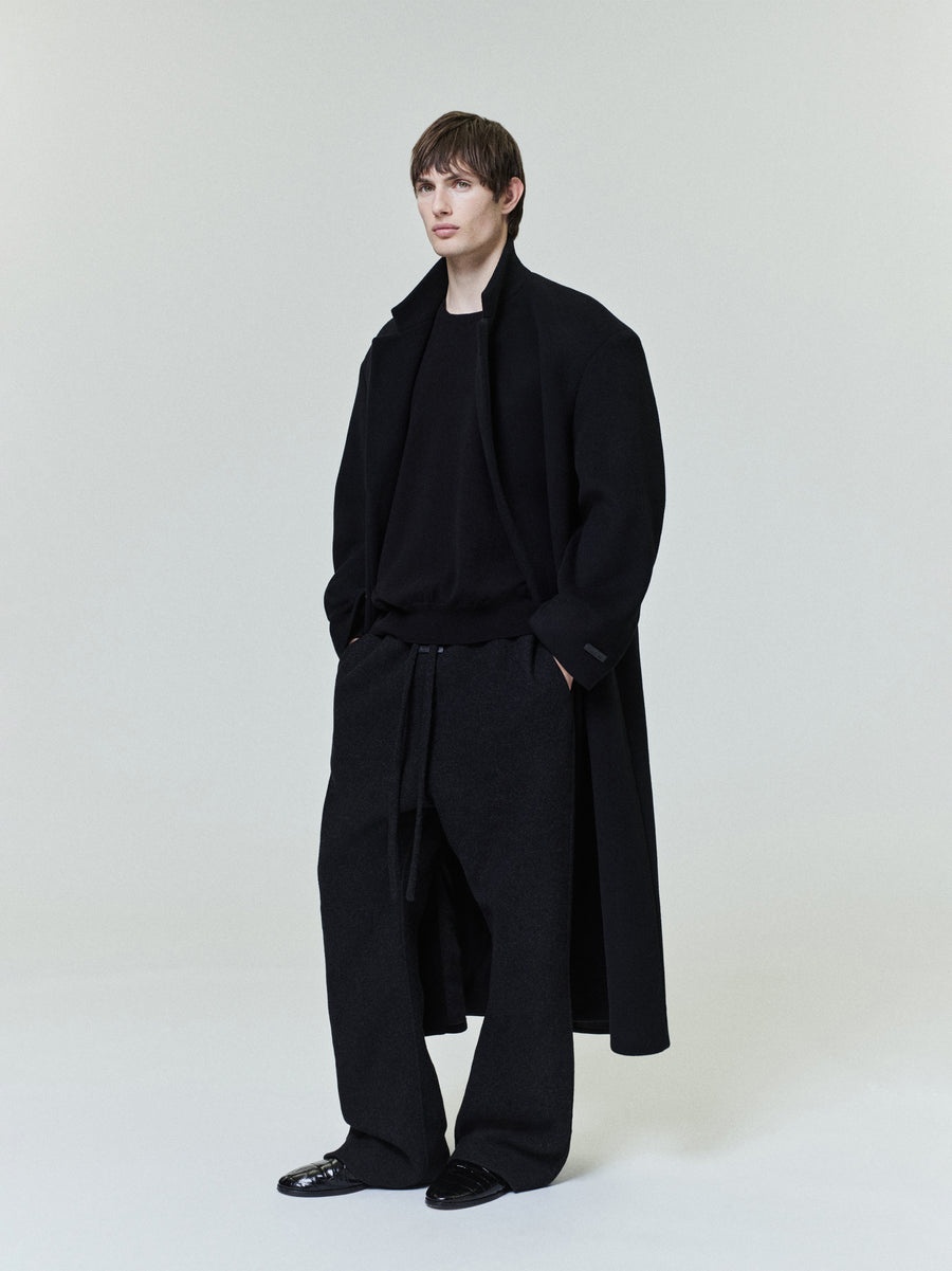 Melton Wool Relaxed Coat - 2