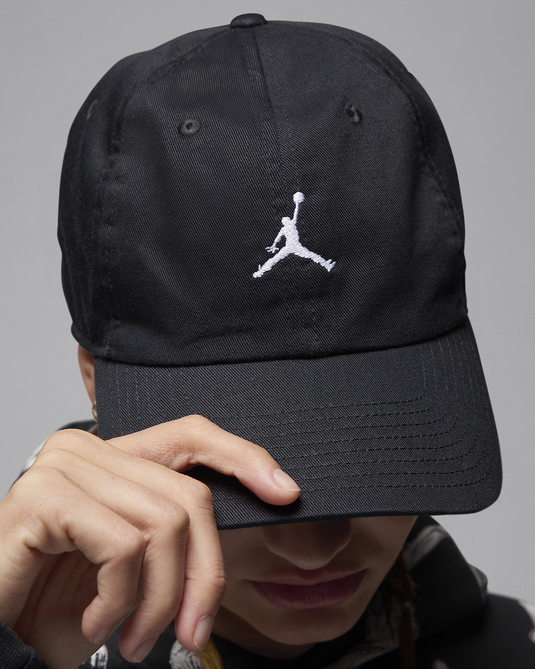 Jordan Club Unstructured Curved-Bill Hat - 6